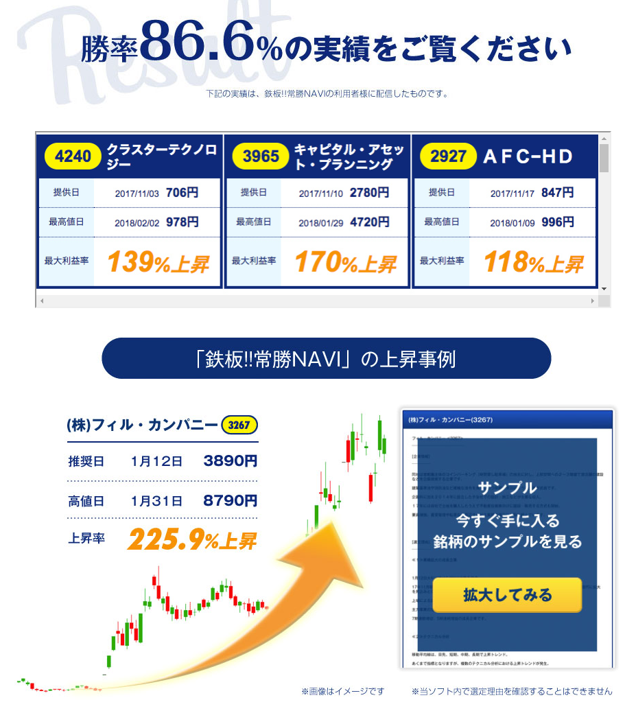 実績